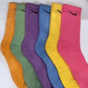 colorful nike socks